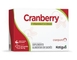 Cranberry com vitamina c 30 saches katigua