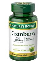 Cranberry Com Vitamina C 4200 Mg 120 Softgel Nature's Bounty