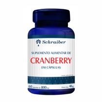Cranberry em Capsulas 800mg - Schraiber