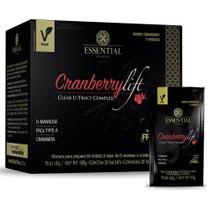 Cranberry Lift Caixa com 20 Sachês Essential Nutrition