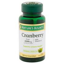 Cranberry Natures Bounty 4200mg C/vitamina C 120 Caps Imp