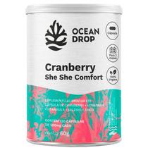 Cranberry She She Comfort Em Cápsulas Vegana 120 unidades Cápsulas Vegetais 500g Ocean Drops