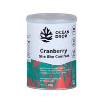Cranberry She She Comfort Vitamina C Natural Ocean Drop Antioxidante Inflamatórios Antibacteriana Aminoácidos Vitaminas Minerais em 120 capsulas