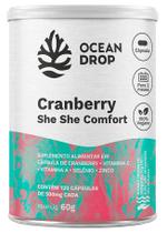 Cranberry She She Confort 120 Cápsulas 500g - Ocean Drop Cranberry She She Confort 120 Cápsulas 500g - Ocean Drop