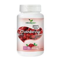 Cranberry + vitamina c naturalgreen 500mg 60 cápsulas