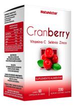 Cranberry + Vitamina C + Selênio + Zinco - 60 Cáps. 500mg
