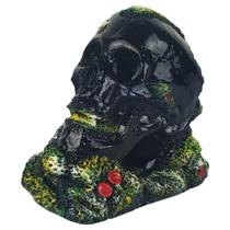 CRANIO de Resina com MUSGO Enfeite de AQUARIO - Decore Casa CRANIO de Resina com MUSGO Enfeite de AQUARIO - Decore Casa