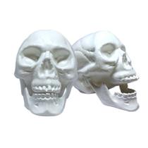 Crânio Mand Branco De Halloween Un - Brasilflex