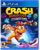 Crash Bandicoot 4 It's About Time PS4 Mídia Física Novo Lacrado