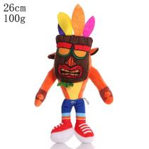 crash bandicoot de pelúcia figura bonecas kawaii 26cm
