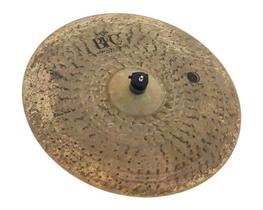 Crash BFC Brazilian Finest Cymbals Dry Dark Extra Thin 19 DDET19 em Bronze B20 Extra Macio