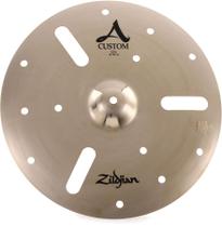 Crash Cymbal Zildjian Um EFX 16 de bronze fundido personalizado com Brillia