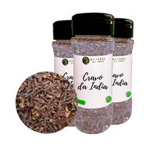 Cravo da Índia em Pó 100% Natural Sabor Autentico Kit 3 Pote com Dosador 60g