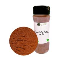 Cravo Da Índia Em Pó 100% Orgânico Pote Com Dosador 60G Cravo Da Índia Em Pó 100% Orgânico Pote Com Dosador 60G