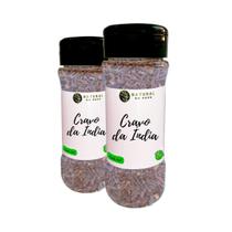 Cravo Da Índia Pó Alta Qualidade Kit 2 Pote Com Dosador 60G - Natural Do Povo