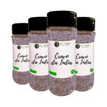 Cravo Da Índia Pó Alta Qualidade Kit 4 Pote Com Dosador 60G Cravo Da Índia Pó Alta Qualidade Kit 4 Pote Com Dosador 60G
