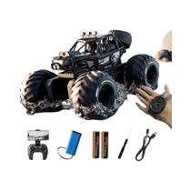 Crawler RC 4WD À Prova d'Água IPX7 Com Câmera HD, Controle Por Gestos via APP, 50 Minutos De - NONE