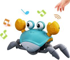 Crawling Crab Baby Toy, com LED Light Music and Sensor,c