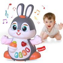 Crawling Toy Yerloa Musical Bunny para bebês de 6 a 12 meses