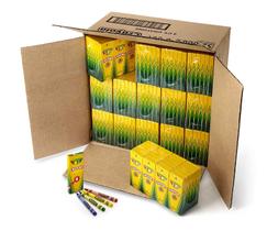 Crayola Crayons 369 Box Bulk com 360 caixas, 4 cores