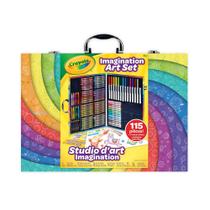 Crayola Imagination Set de Arte, Kit de Dibujo para Niños de 115 Piezas Crayola Imagination Set de Arte, Kit de Dibujo para Niños de 115 Piezas