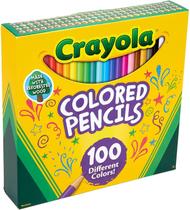 Crayola Lápis Coloridos 100 Cores Não Repetidas