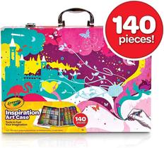 Crayola Maleta Com 140 Peças Inspiration Art Pink