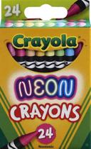Crayola Neon Crayons 24 Count Back To School