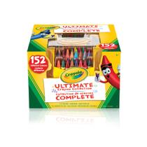 Crayola Ultimate Crayon Caddy com tampa e apontador 152 lápis de cor Crayola Ultimate Crayon Caddy com tampa e apontador 152 lápis de cor