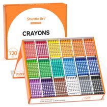 Crayon Bulk Class Pack Shuttle Art 720, contém 18 cores