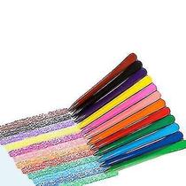 Crayons 12 cores lápis de cor triângulo infantil lápis de cor de estudante conjunto seguro e não tóxico