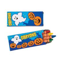 Crayons Fun Express Halloween 48 peças, 4 peças para Halloween