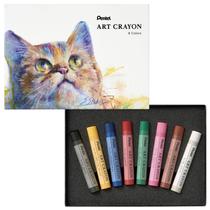 Crayons Pentel PTAC-8 Art Crayons Conjunto de 8