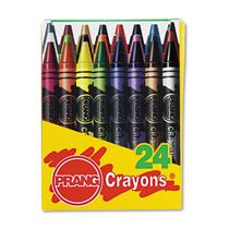 Crayons Prang DIX00400 Óleo e cera de soja em cores variadas Crayons Prang DIX00400 Óleo e cera de soja em cores variadas