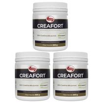 Creafort 300g - Creatina Monohidratada Vitafor - 3 unidades - Creapure