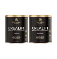 Crealift 600g (100% Creapure) 300g+300g - Essential Nutrition Sabor: Neutro, Neutro Crealift 600g (100% Creapure) 300g+300g - Essential Nutrition Sabor: Neutro, Neutro