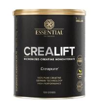 Crealift Creatina Micronizada Monohidratada 300 gramas Essential Nutrition Crealift Creatina Micronizada Monohidratada 300 gramas Essential Nutrition