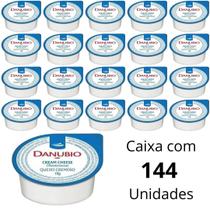 Cream Cheese Tradicional Danubio Em Sachê Blister De 18g Caixa Com 144 Unidades Para Hotel E Pousada