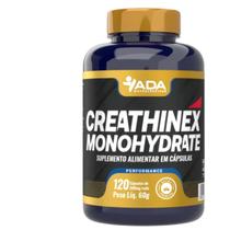 Creathinex Monohydrate Creatina Monohidratada 120 Cápsulas Academia Suplemento 100% Pura Energia