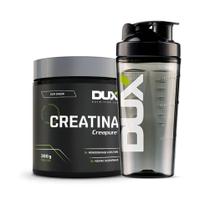 CREATINA (100% Creapure) - POTE 300g + COQUETELEIRA - Dux Nutrition