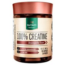 Creatina 100% Monohidratada 120 Capsulas Nutrify