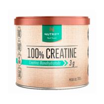 Creatina 100% Monohidratada 300g Lata Nutrify Sem Sabor