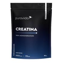 Creatina 100% Monohidratada 90g Puravida Sabor:Sem Sabor Creatina 100% Monohidratada 90g Puravida Sabor:Sem Sabor