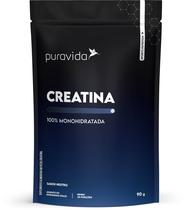 Creatina 100% Monohidratada Sabor Neutro 90g Puravida Creatina 100% Monohidratada Sabor Neutro 90g Puravida