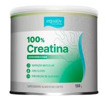 Creatina 100% Monohidratada Suplemento 150g - Equaliv
