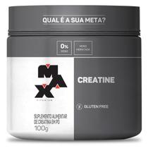 Creatina 100% Pura 100g Monohidratada Original Max Titanium