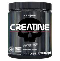 Creatina 100% Pura 300g Black Skull