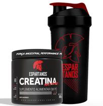 Creatina 100% Pura 300g + Coqueteleira - Espartanos