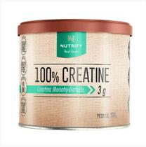 Creatina 100% Pura 300g Monohidratada Nutrify Creatine suplemento alimentar