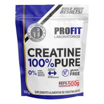 Creatina 100% Pura (500g) Refil Profit Labs